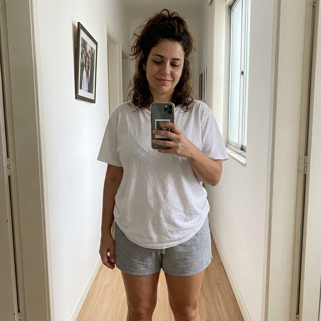 Aluna antes do Treino Inteligente