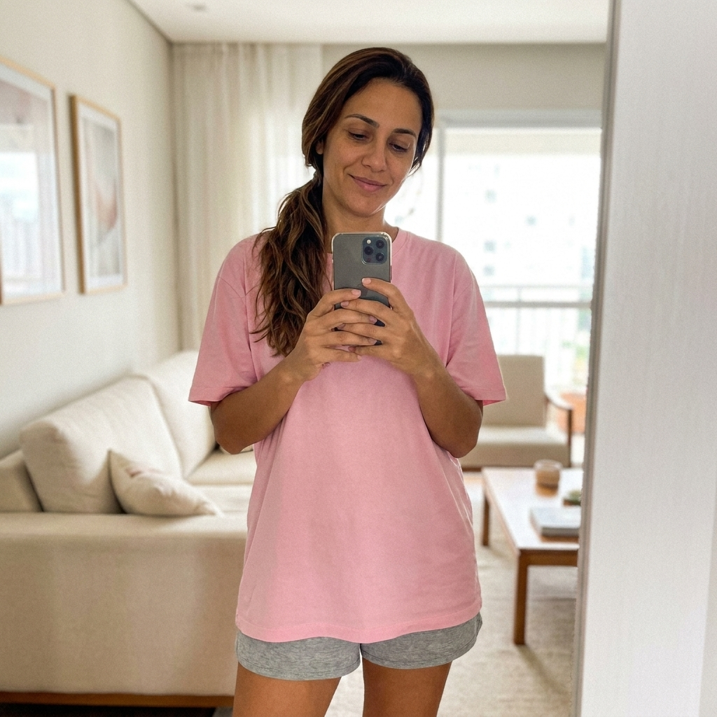 Aluna antes do Treino Inteligente